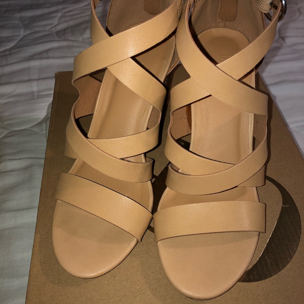 Charlotte Russe tan heels